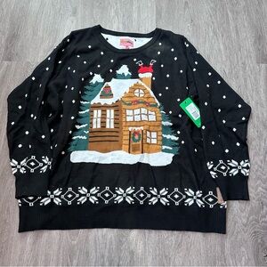 Tipsy Elves | Women’s 4X | ‘Light Show’ Light Up Sweater - NWT!